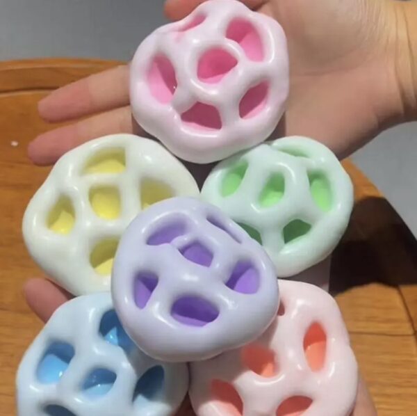 Mochi Colored Stress Ball (6 Pcs) - Image 2