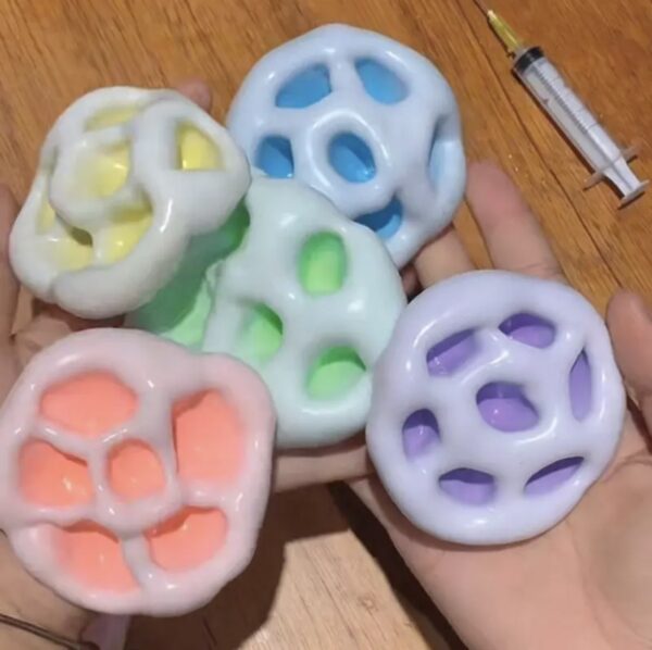 Mochi Colored Stress Ball (6 Pcs)